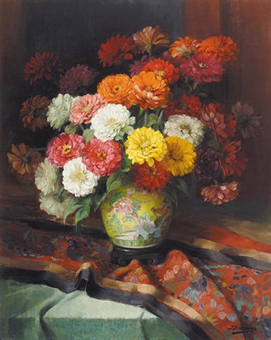 Tranh Sơn Dầu Tĩnh Vật 07